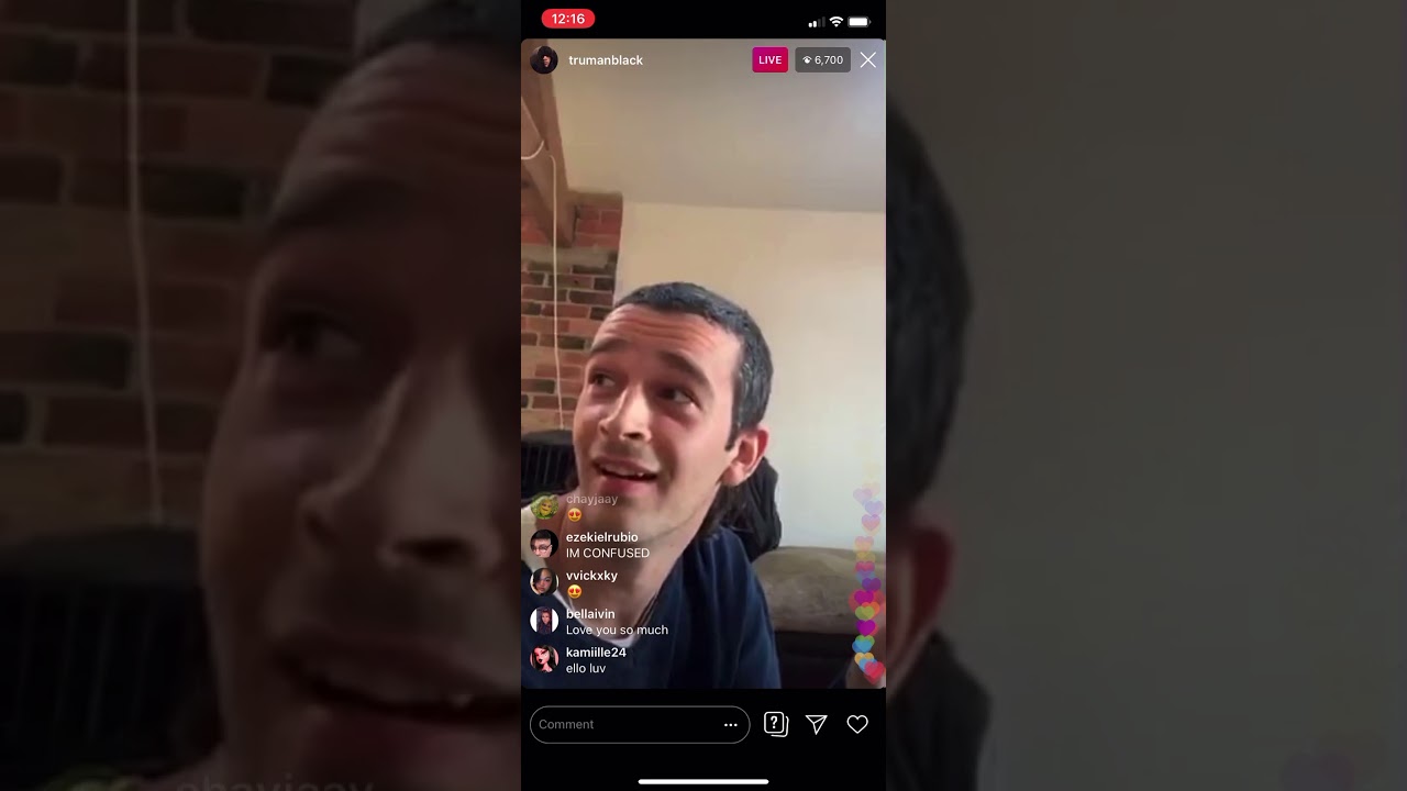 Matty Healy Instagram Live Part 4 - May 22, 2020