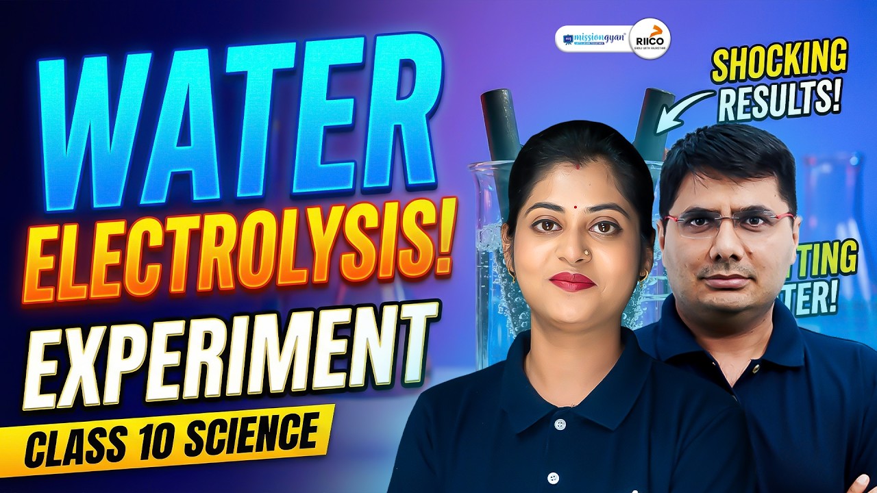 Electrolysis of Water Class 10 Experiment | 10th Science Experiment | Ekaksha