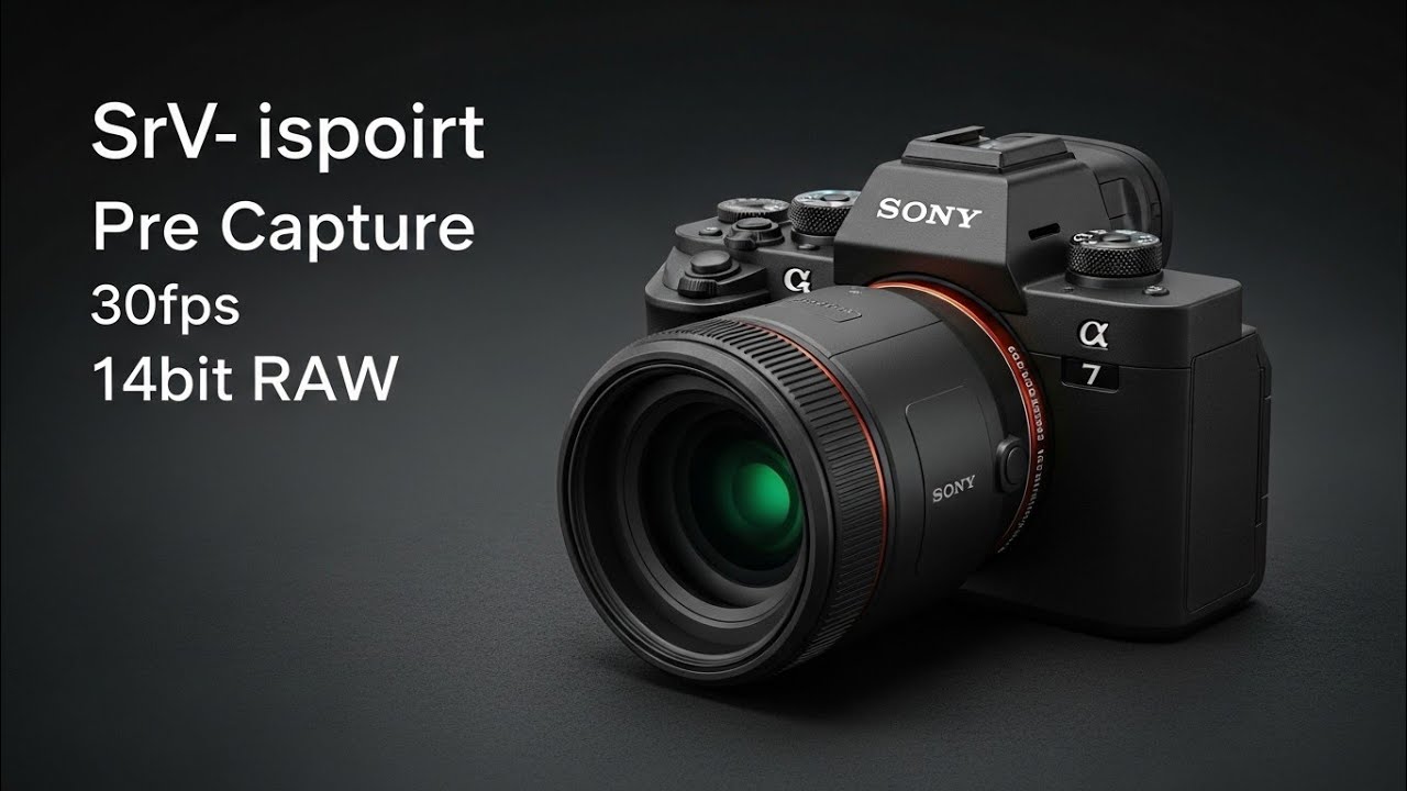 Sony A7V поддерживает предварительную съемку и 30 кадров в секунду в формате RAW 14 бит!
