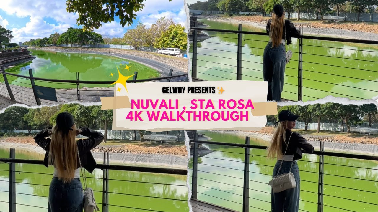 nuvali sta.rosa laguna (4k walkthrough) 📍| insta360x5 daylight shots | gelwhy presents ✨