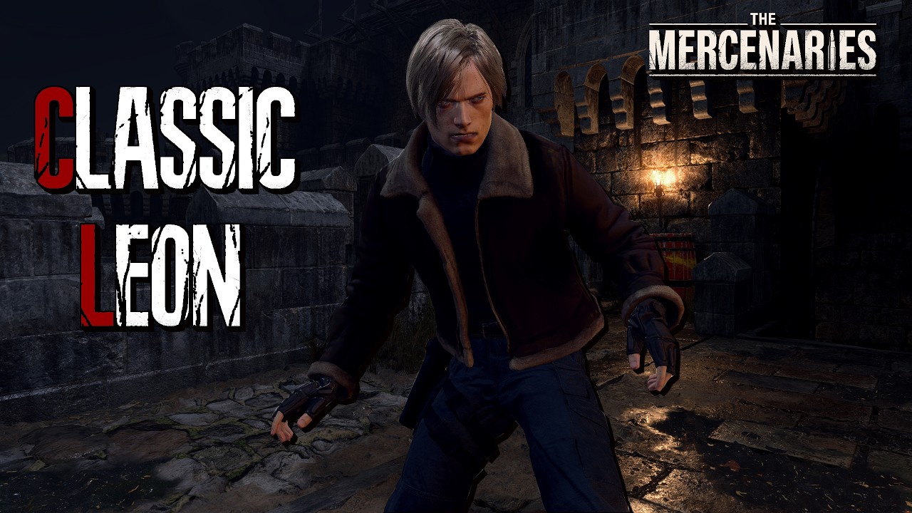 RE4 Remake Mercenaries - Castle - Classic Leon (Mod)