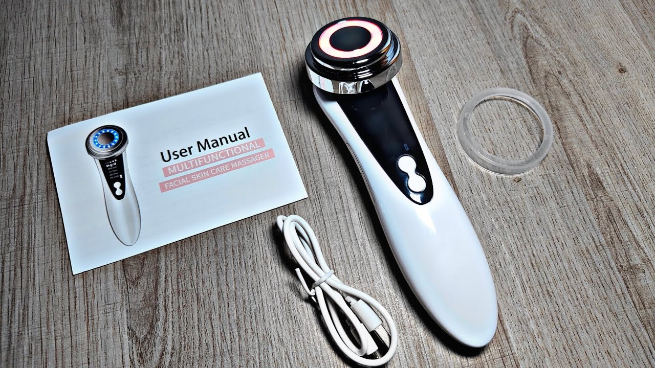 Multifunctional Facial LED Skincare Massager Device (Review)