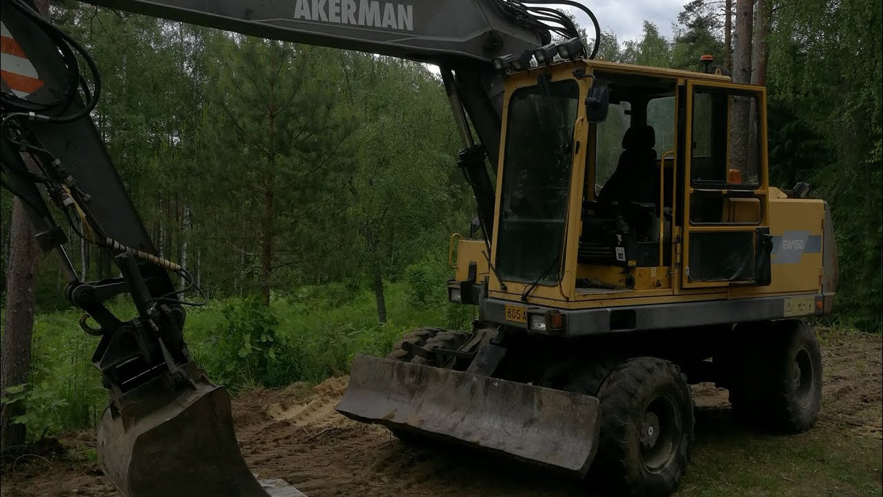 Åkerman EW150 in action