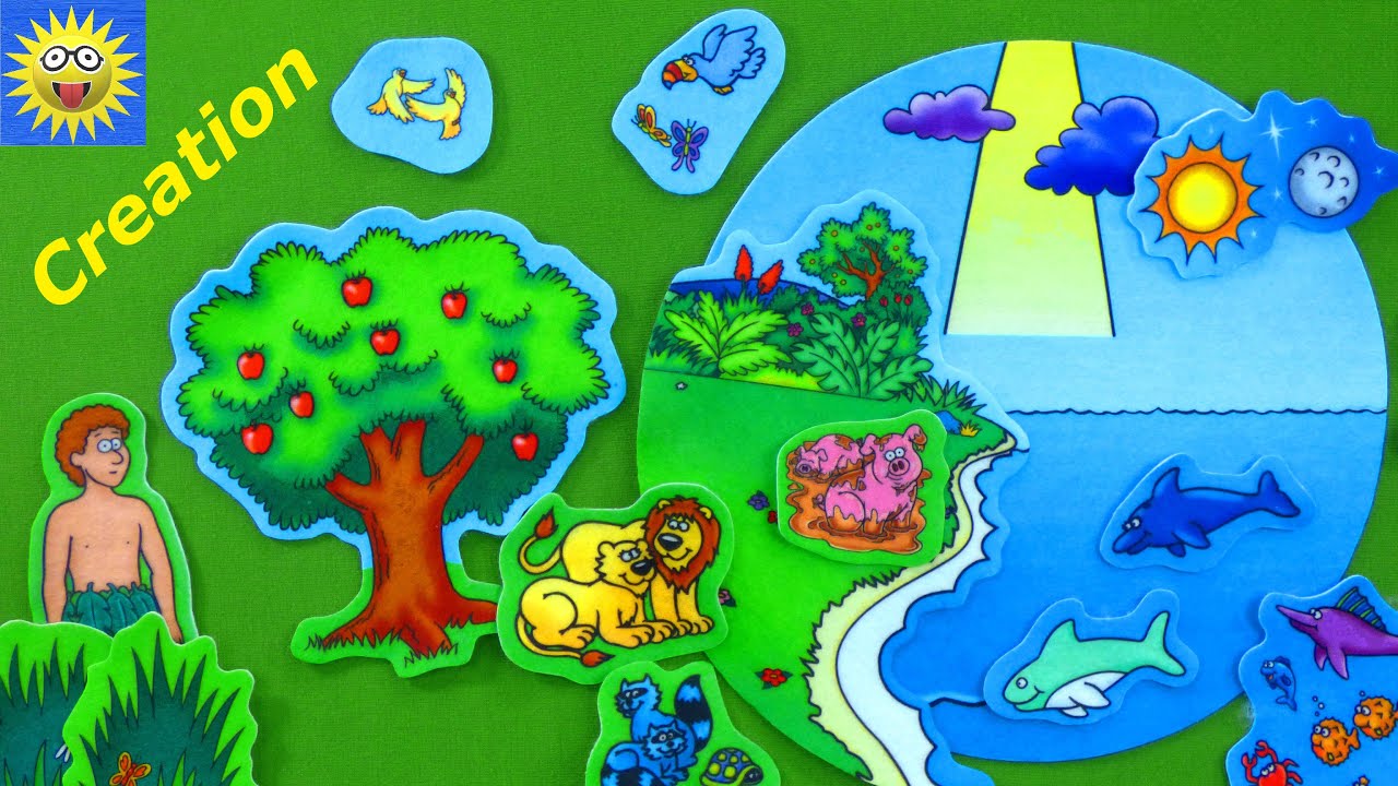 Bible Stories for Kids 7 Days of Creation Beginners Bible Adam Eve Growing Little Ones for Jesus
