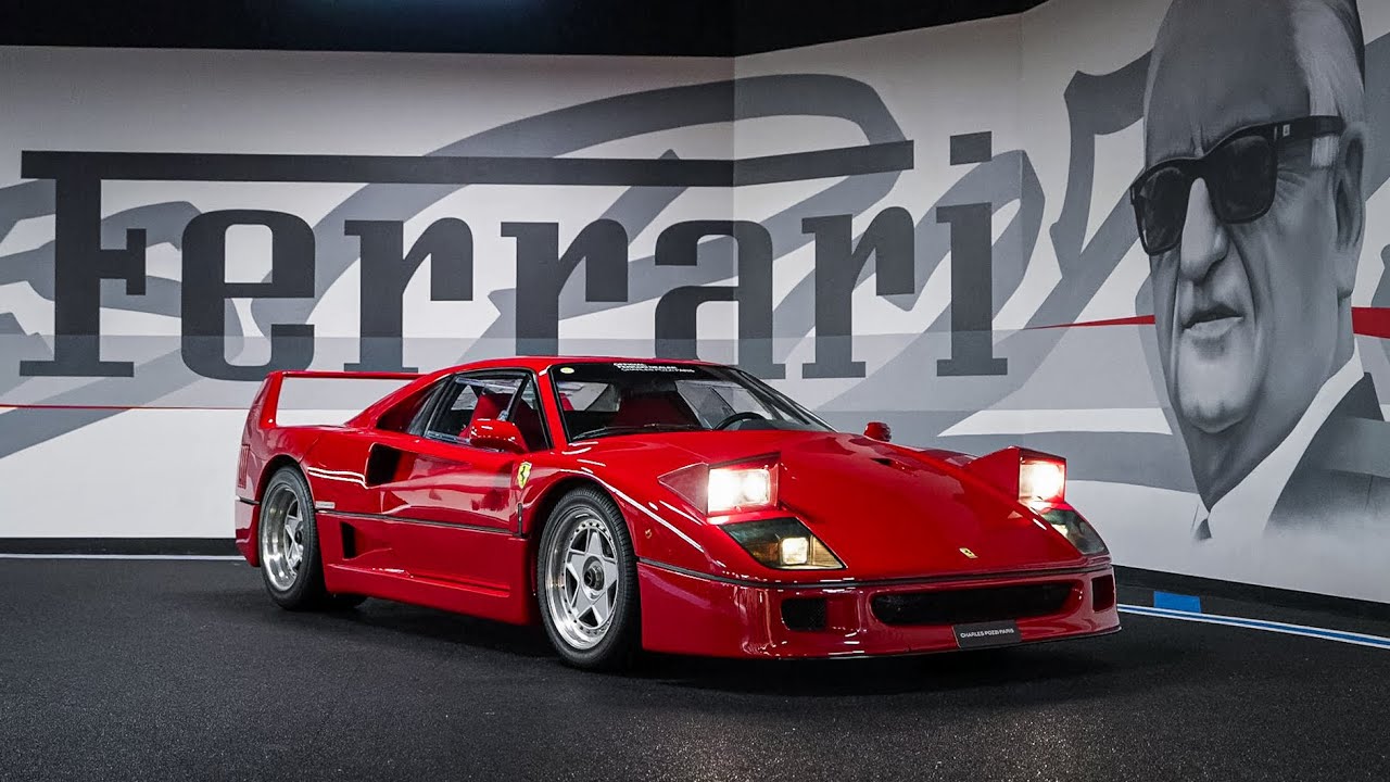 1987 Ferrari F40 - Official Video Charles Pozzi