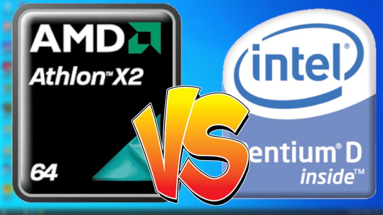 Was AMD really faster than Intel? AMD Athlon 64 x2 2.6Ghz vs Intel Pentium D 3.4Ghz