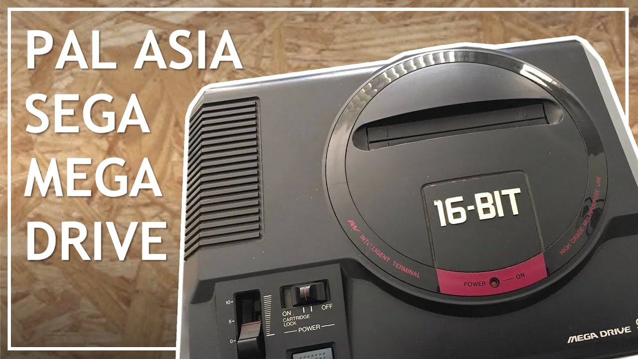 Mega Drive PAL Asia Repair for Danester 50/60hz Mod & Language Switch