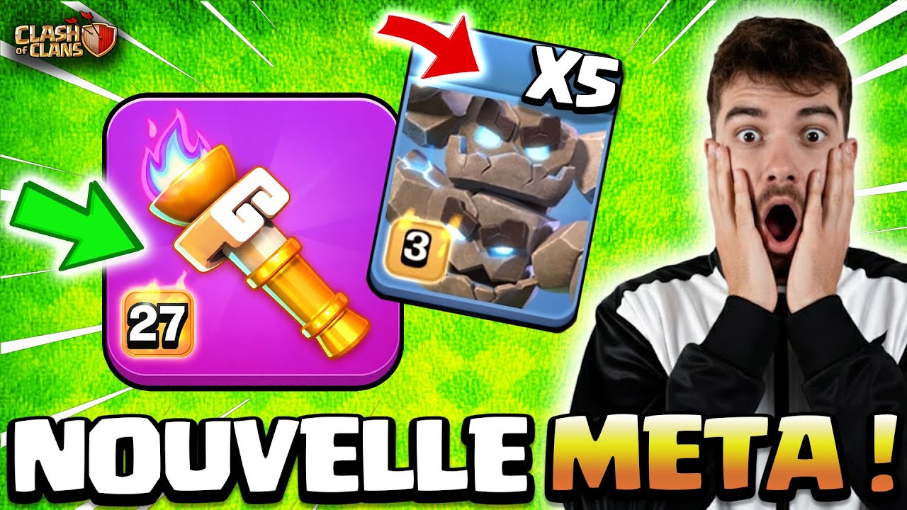 La Torche Héroïque est BROKEN 😱 Utilise-la AVANT le NERF ! | Clash of Clans