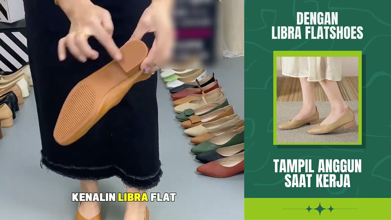 Tampil Anggun dan Cantik saat Kerja dengan Libra Flatshoes