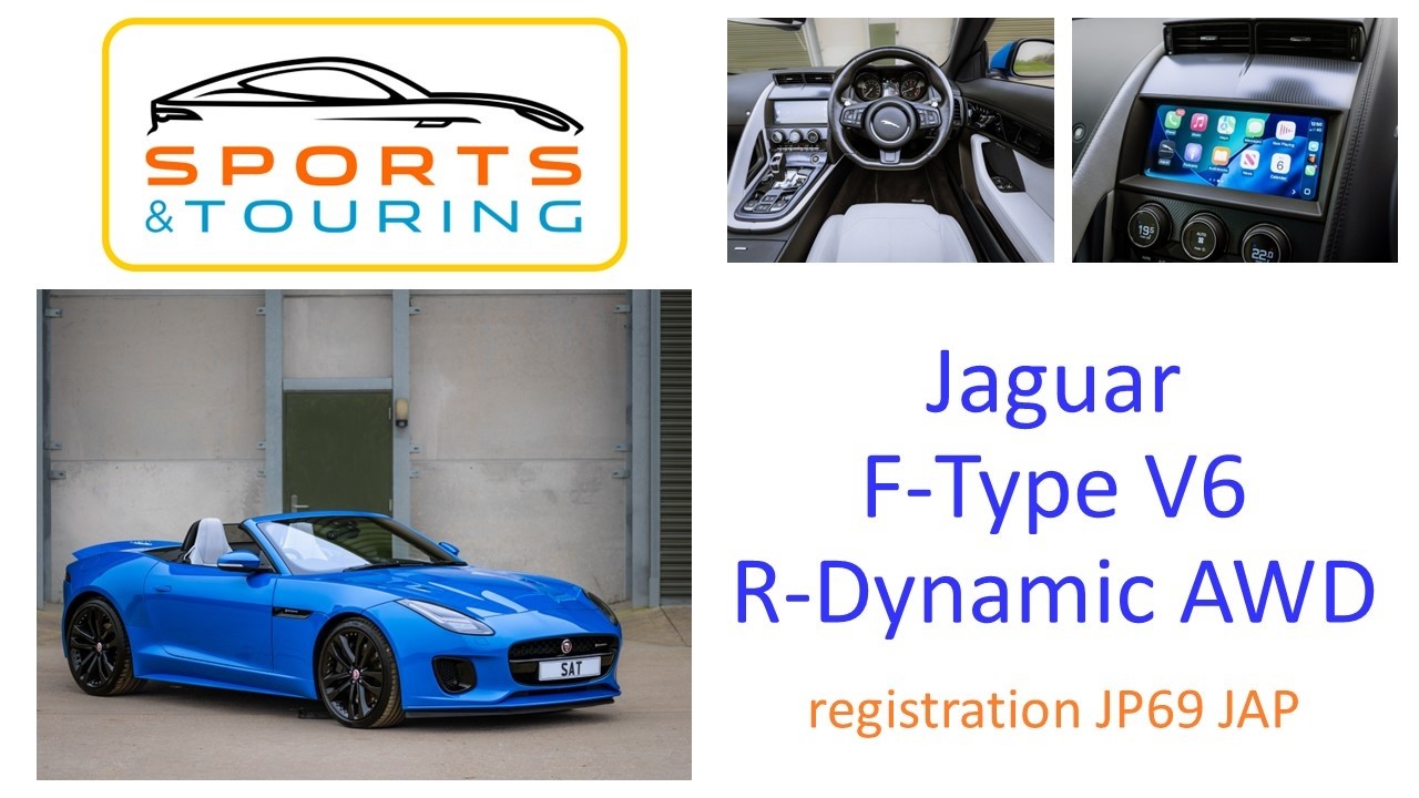 Jaguar F Type P380 AWD JP69 JAP