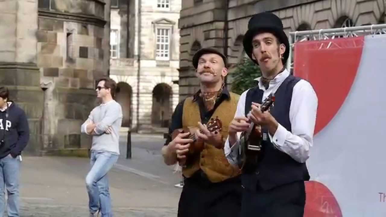 Barada Street performing at Edinburgh Festival Fringe 2015