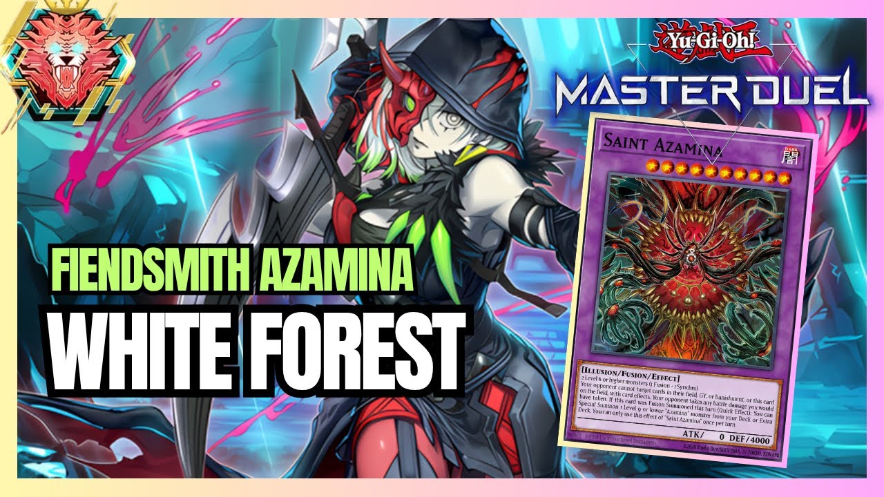 White Forest Azamina Fiendsmith is Still Good! - Top 50% Rating Duels [Yu-Gi-Oh! Master Duel]