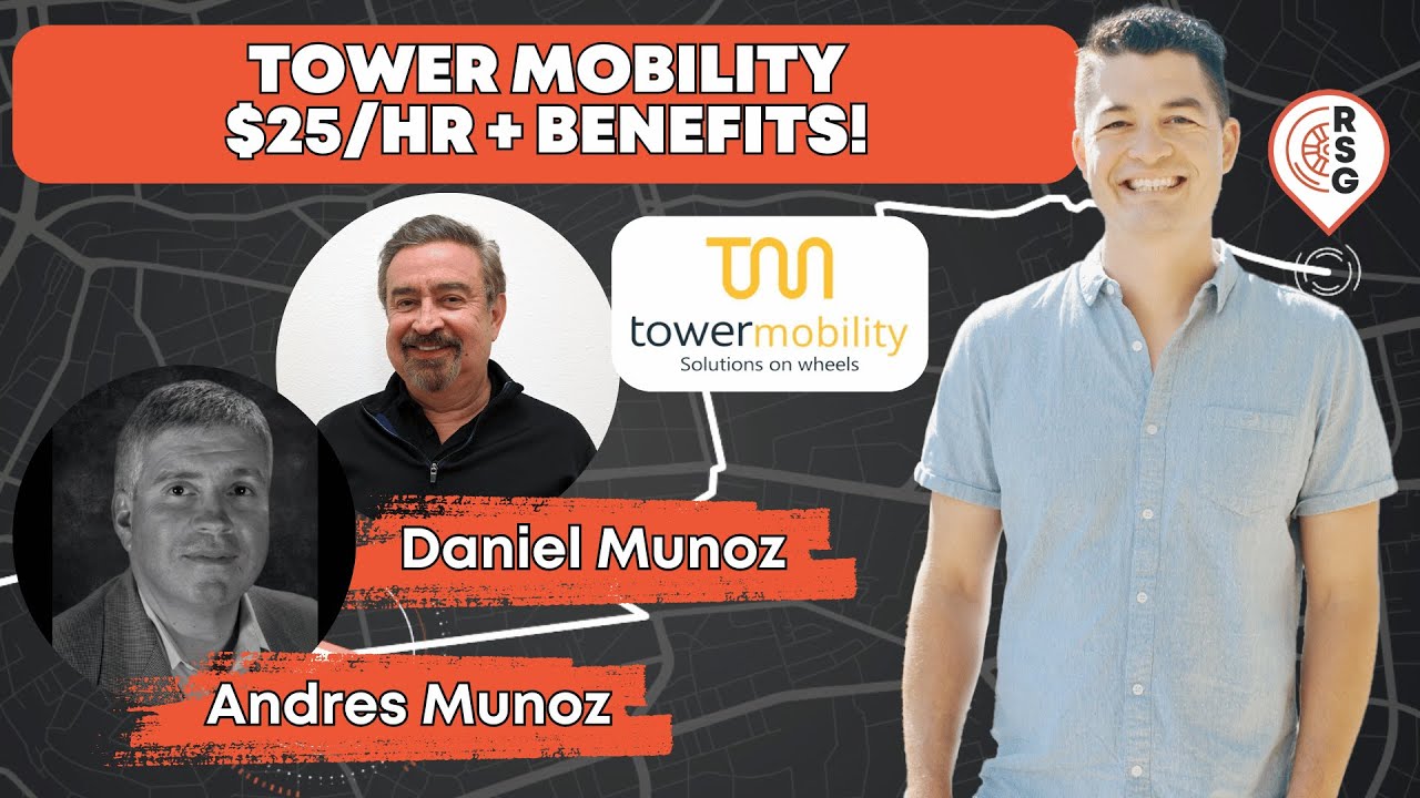 RSG266: Tower Mobility: The Uber Partner Paying Drivers $25/Hour + Benefits (Base & Tips)