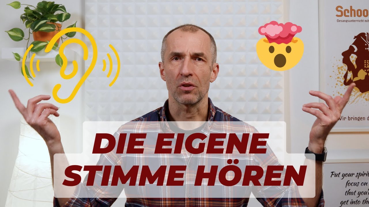 Warum sich deine eigene Stimme für dich fremd anhört