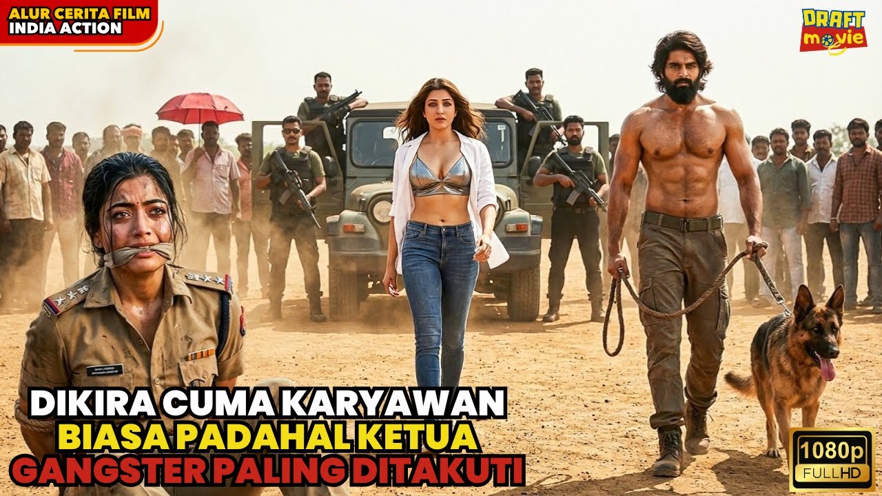 DIKIRA CUMA KARYAWAN BIASA PADAHAL KETUA GANGSTER PALING DITAKUTI II ALUR FILM INDIA ACTION