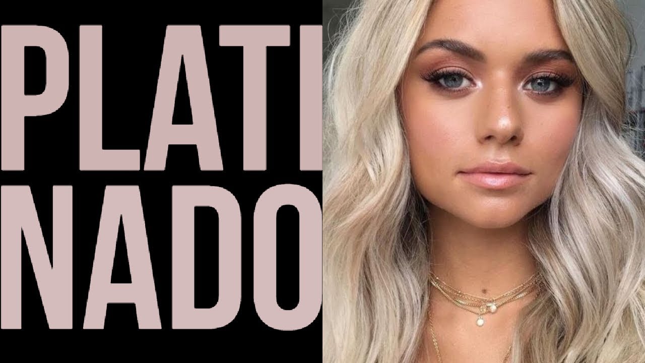 DESCUBRA A COLORA&Ccedil;&Atilde;O Usada No CABELO PLATINADO