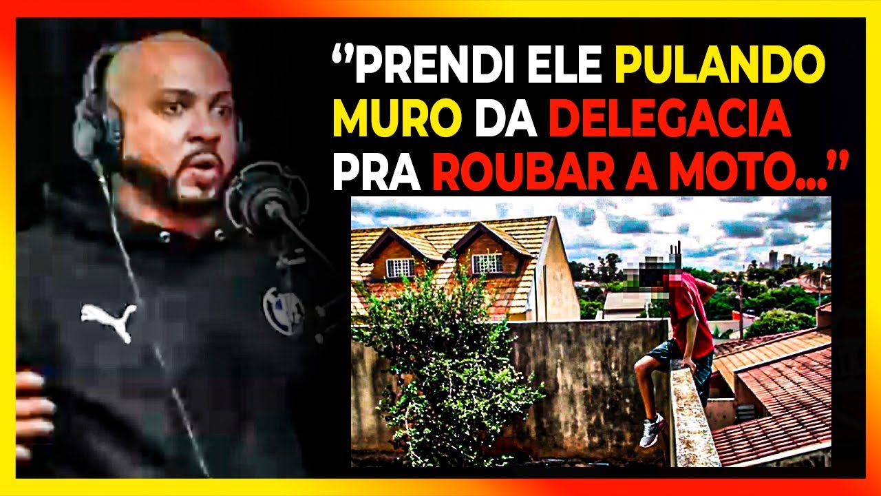 ENTROU NA DELEGACIA PRA RO*UB4R