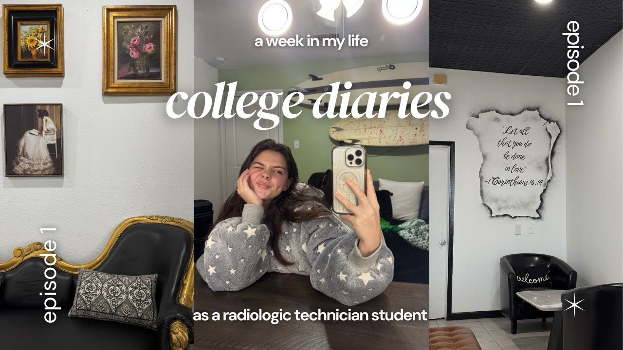 College diaries | My first week as a Rad Tech student ✨