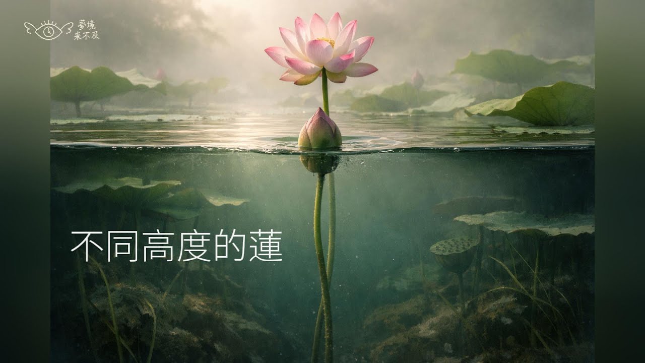 《蓮花喻 01｜不同高度的蓮》每一朵，都在自己的時刻醒來｜無夢亦覺