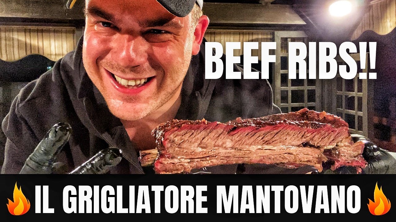 Come fare le Costine di Manzo BEEF RIBS nell’offset Smoker da 100€! SBRODOLANO 💦🔥
