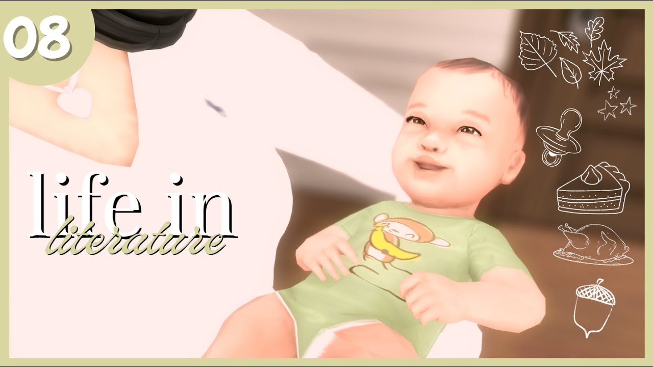 08 · meeting the new addition to the fam | life in literature - my first sims 4 let's play