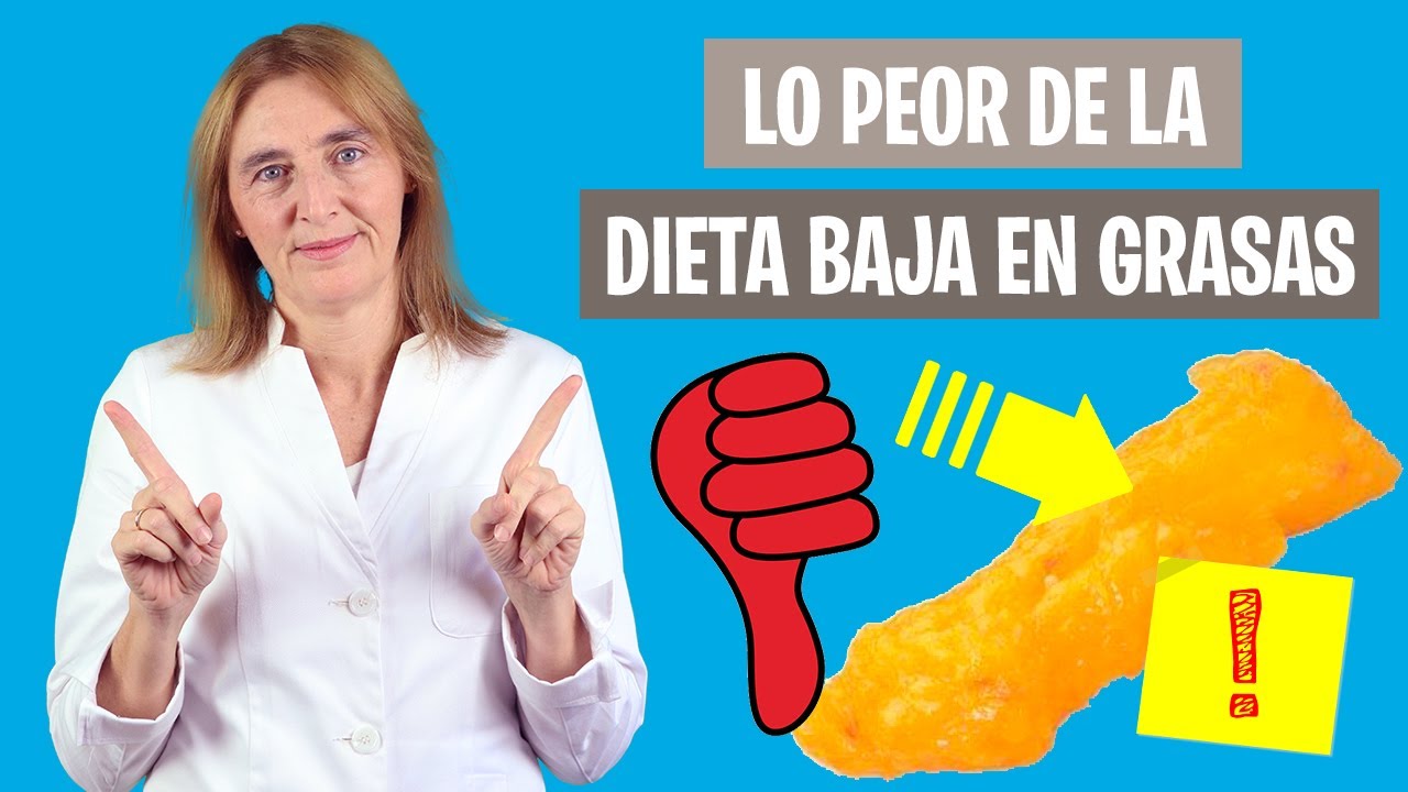 PELIGROS de una DIETA BAJA EN GRASAS | Perjuicios de una dieta baja en grasas | Nutrici&oacute;n cl&iacute;nica