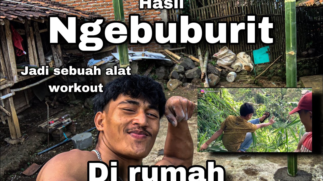 ngebuburit j4di sebuah al4t workout | Di Rum4h | PART 1