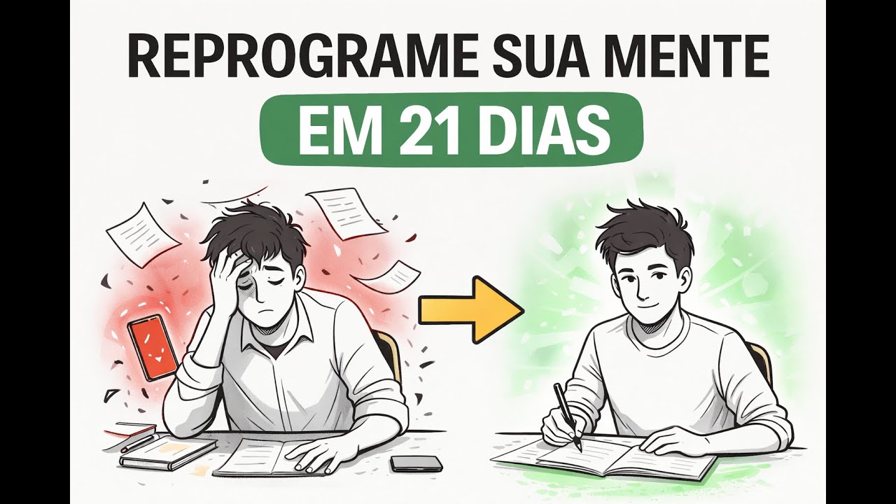 Reprograme Sua Mente em 21 Dias ou Continue o Mesmo.