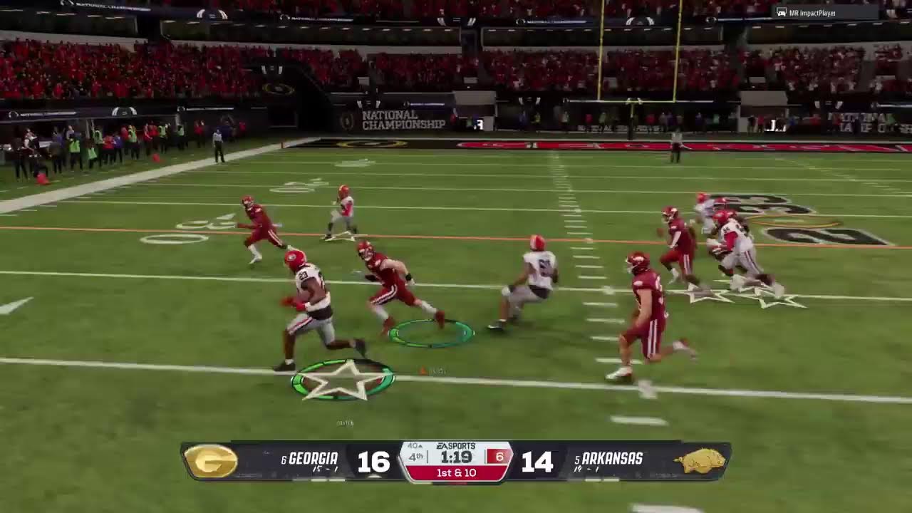 Cincinnati League National Championship Arkansas vs Georgia