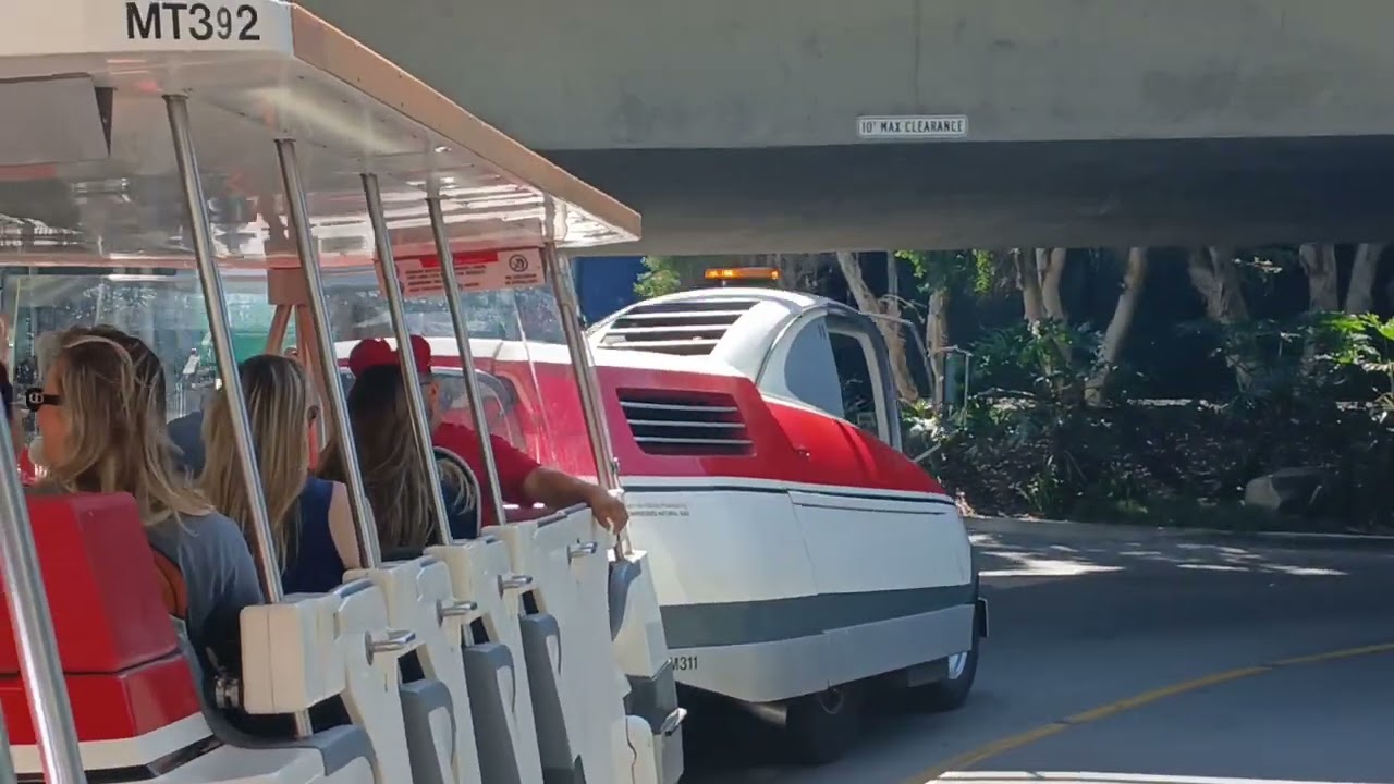 Tram Ride Disneyland