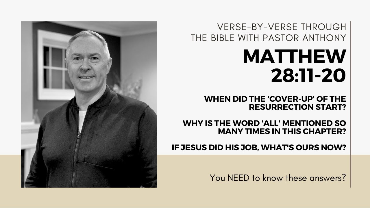 Matthew 28:11-20 When did the 'cover-up' of the resurrection begin?