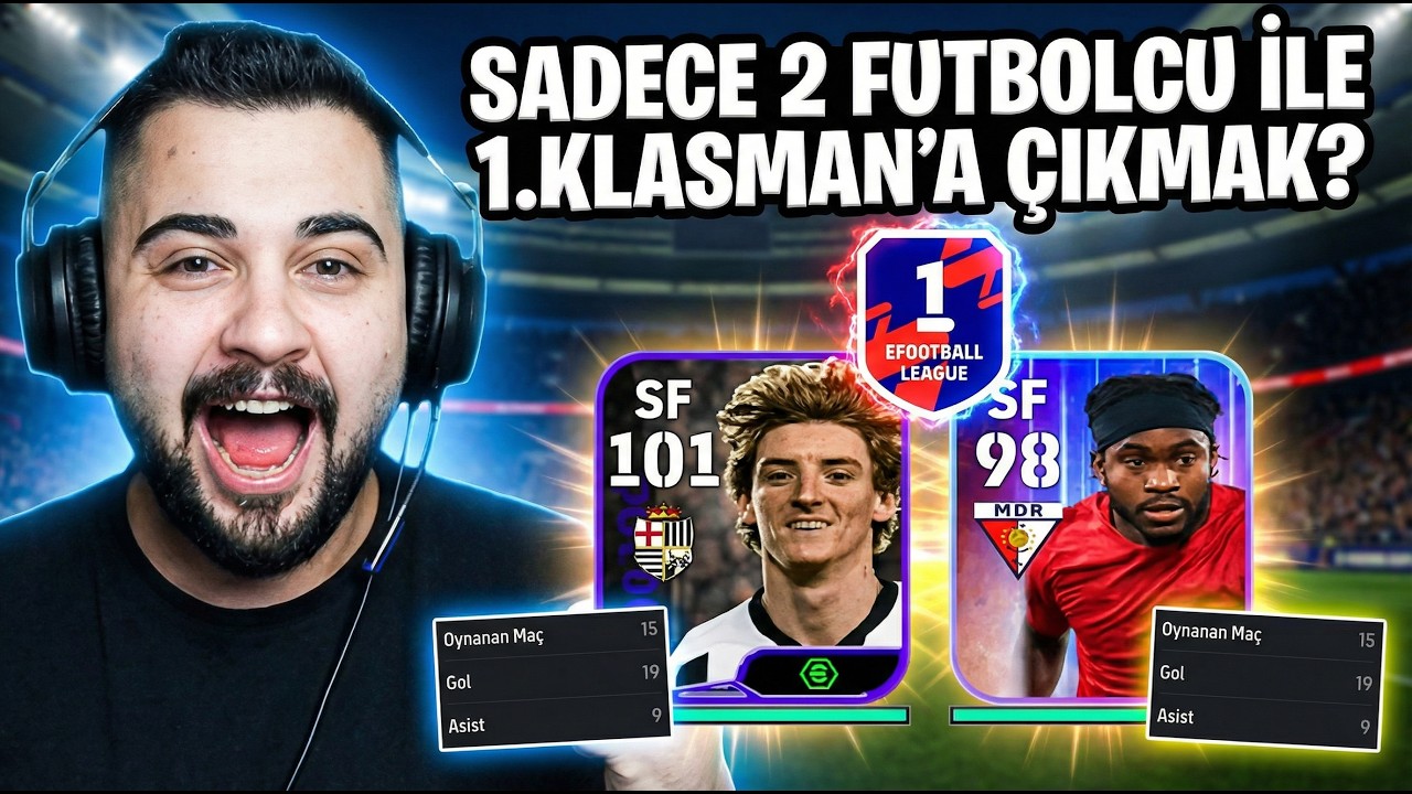 SADECE 2 FUTBOLCU İLE 1.KLASMAN'A ÇIKABİLECEK MİYİZ? RK İDMAN YURDU İLE EN ZOR SEZONDA KLASMAN!
