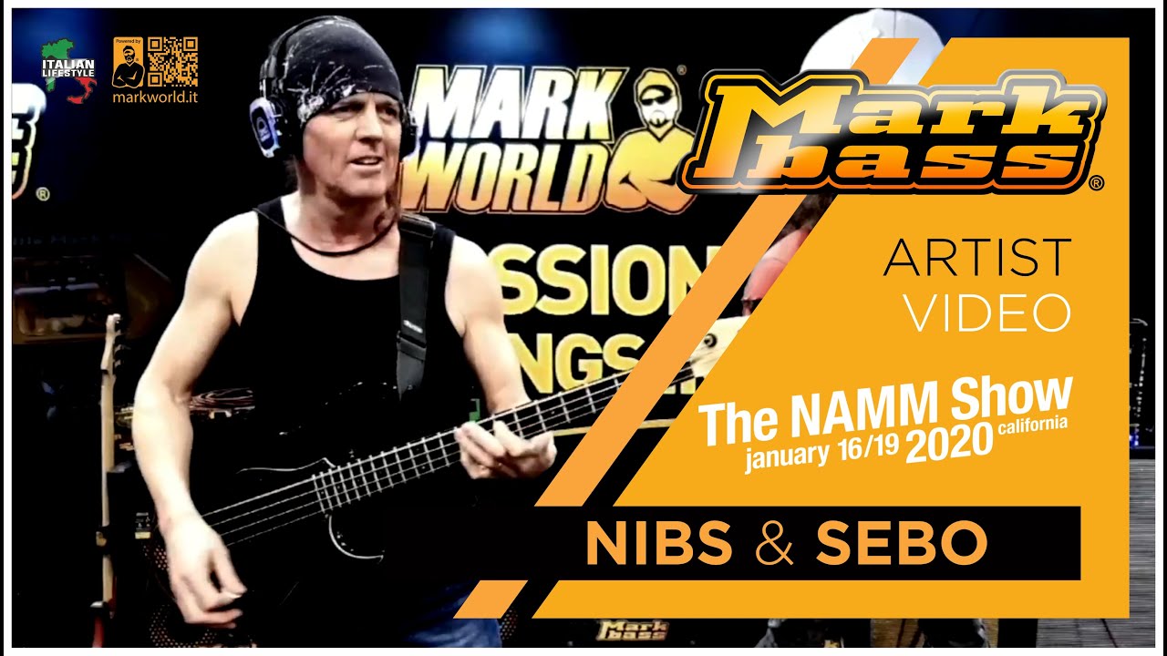 NAMM 2020 | Nibs & Sebo @ Mark World booth