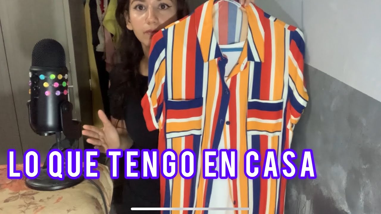 ASMR TE MUESTRO MI ROPA Y ME LA PONGO 😱 parte 2