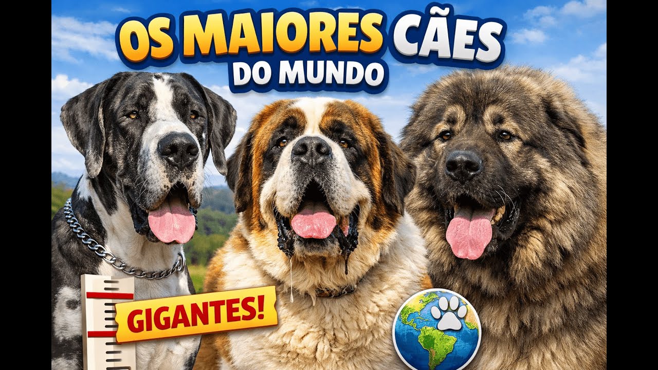 Os maiores cães do mundo 🐶🌍 #pets #dogs #shortspet