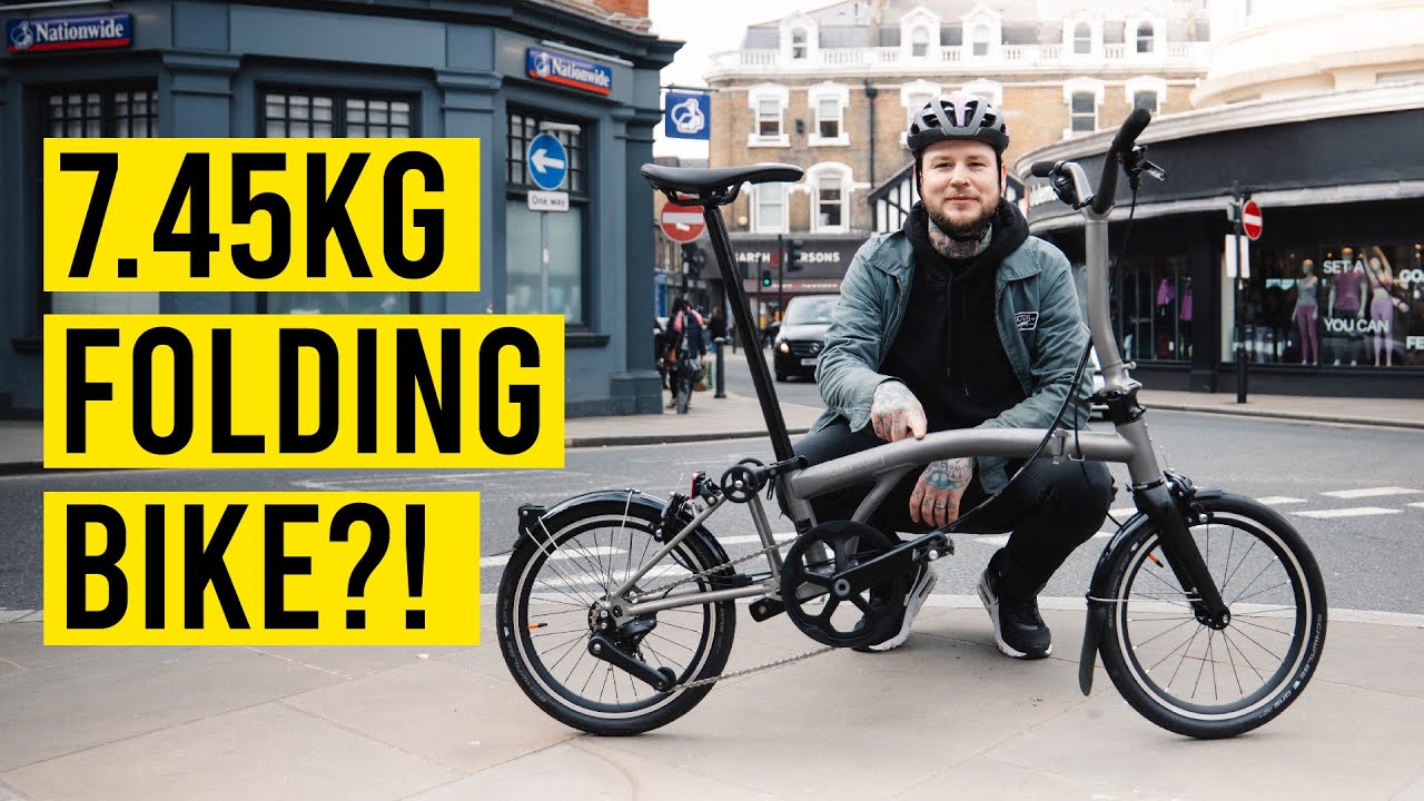 £4000 Carbon & Titanium Folding Bicycle