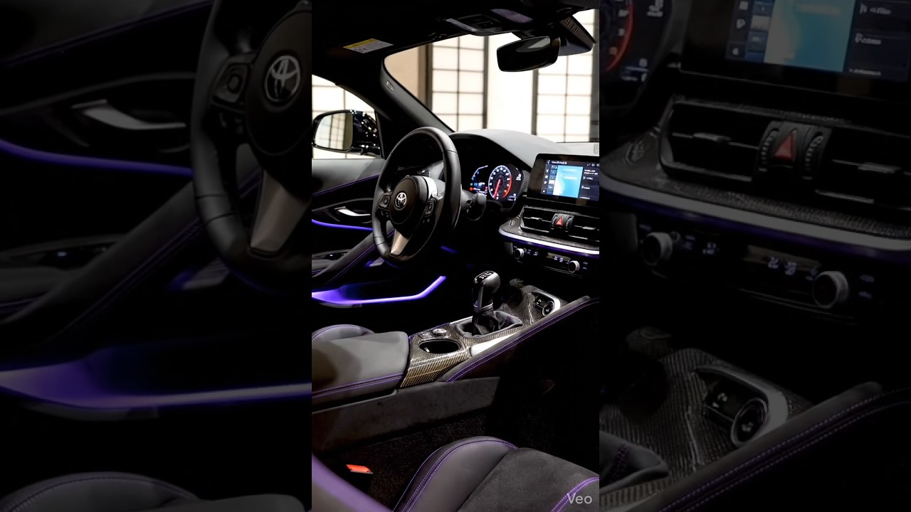 2026 Toyota GR Supra – Neo Purple Carbon | Luxury Showroom Cinematic 