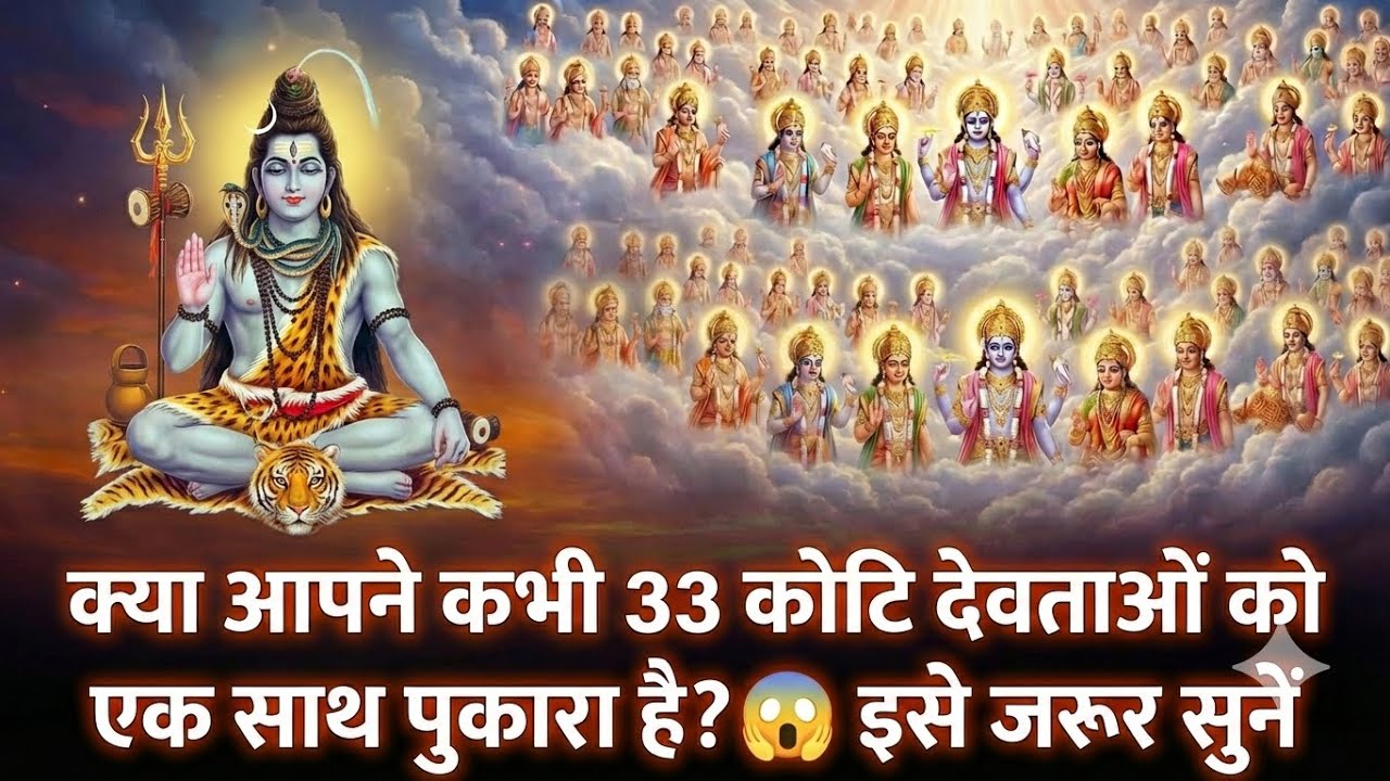 क्या आपने कभी 33 कोटि देवताओं को एक साथ पुकारा है? 😲 इसे जरूर सुनें 