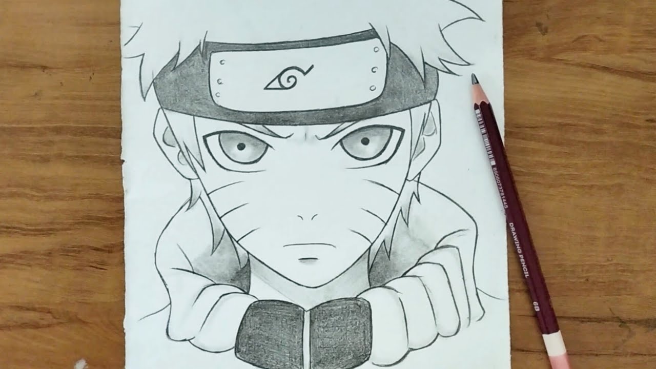  How to draw kid Naruto face step by step ✍️|| how to draw Naruto from Naruto 