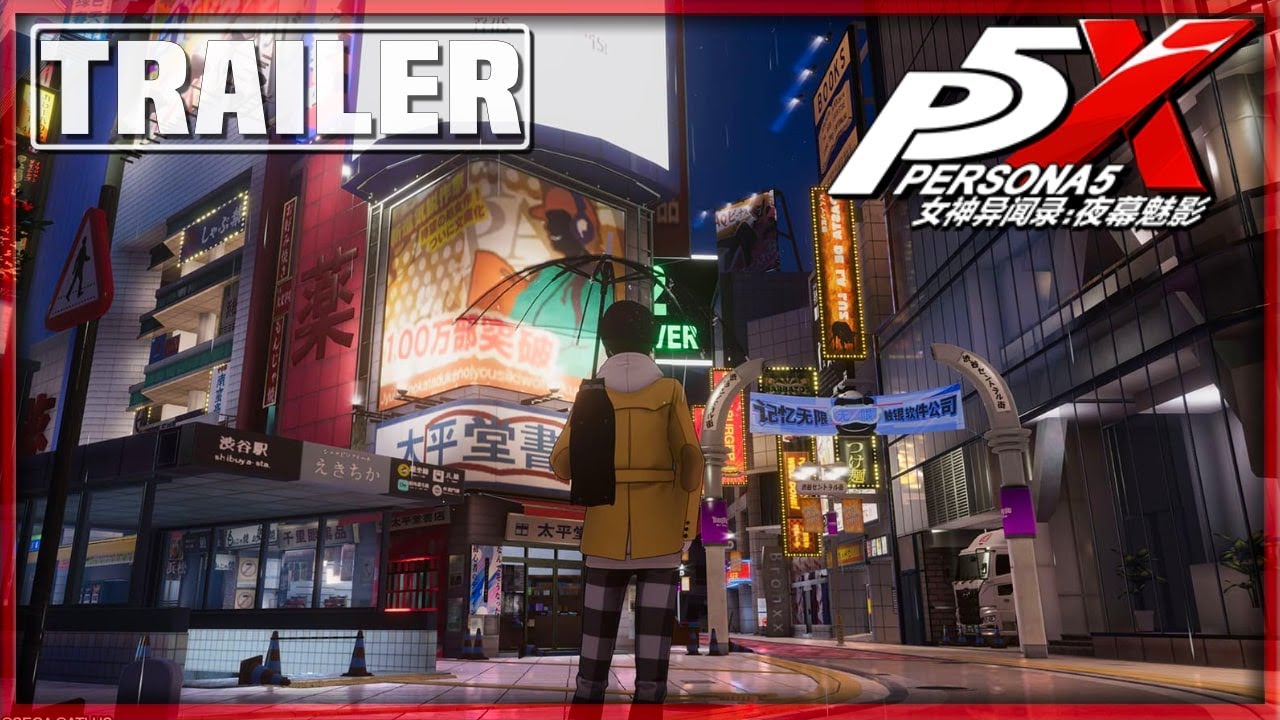 Persona 5 : The Phantom X - Gameplay Trailer (Android/iOS/PC) - Video Game 2023 - 1080p 60fps
