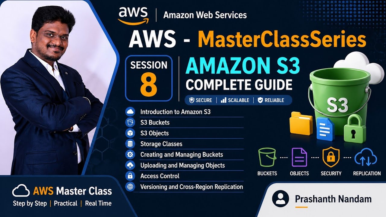 AWS S3 Tutorial for Beginners | Buckets, Objects & Versioning Explained @aws @Cloud @S3
