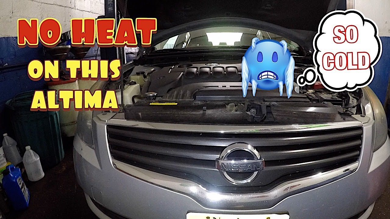 В этой Altima нет отопления. ПОЧЕМУ? Потому что