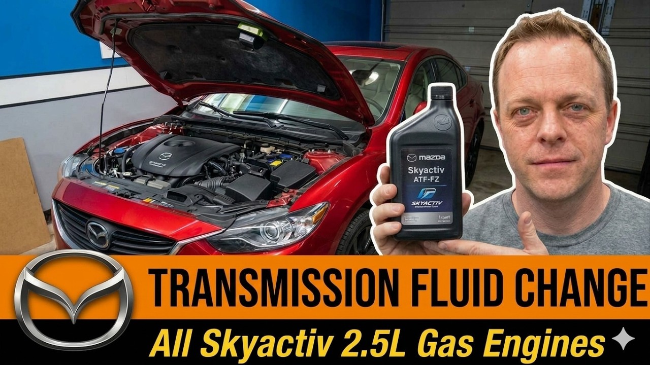 How-To Complete A Transmission Fluid Change on a Mazda Skyactiv 2.5L Engine