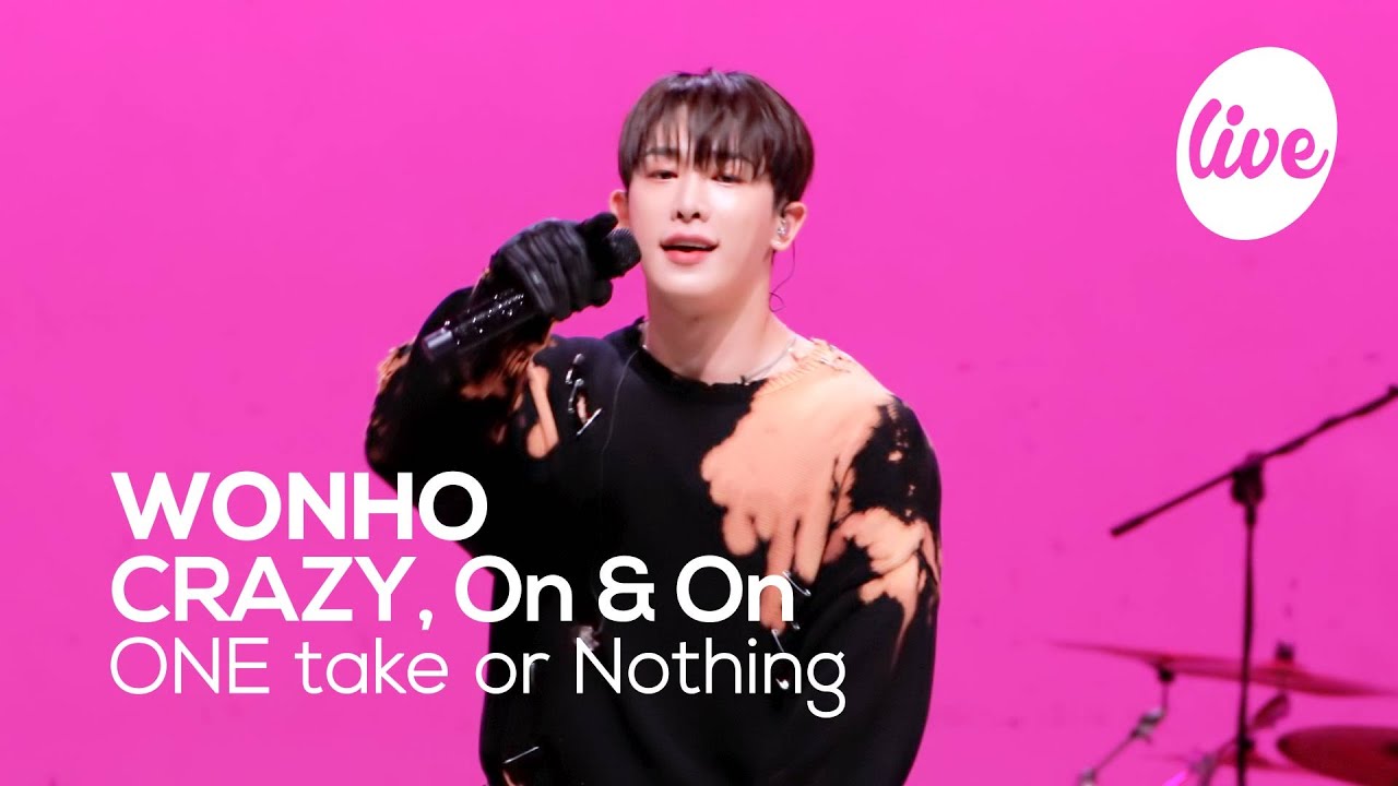 [4K] WONHO - “CRAZY & On & On (Feat. YUNHWAY)” Band LIVE Concert [it's Live] шоу живой музыки
