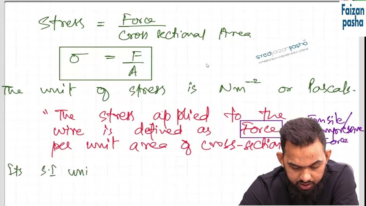 AS Physics | Lecture 01 | Deformation in Solids
