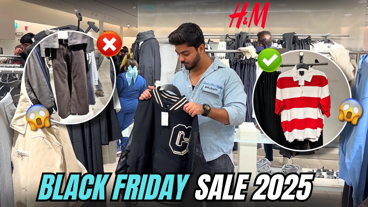 H&M Black Friday Sale 2025 || H&M Winter Collection 2025 || Fashion Maaster