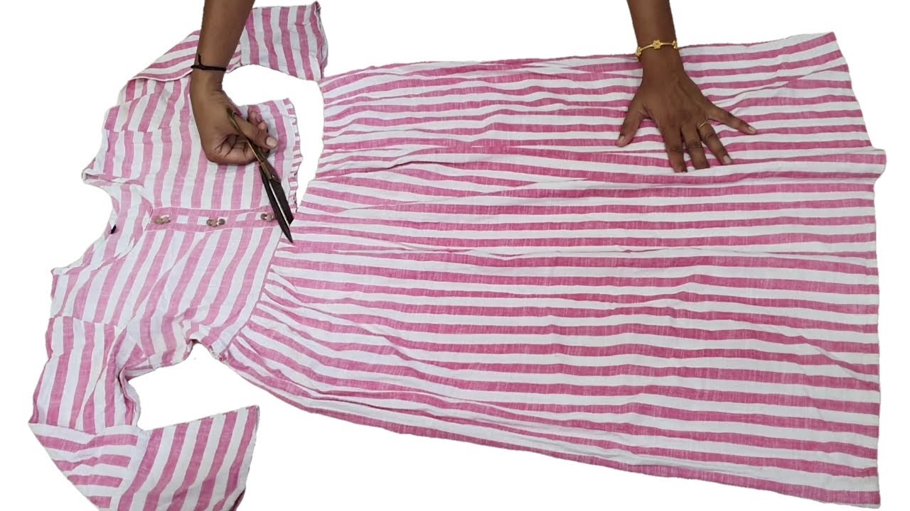 Recycle Idea From old Kurti # Transformation Idea from old Kurta # By Hand Made Ideas