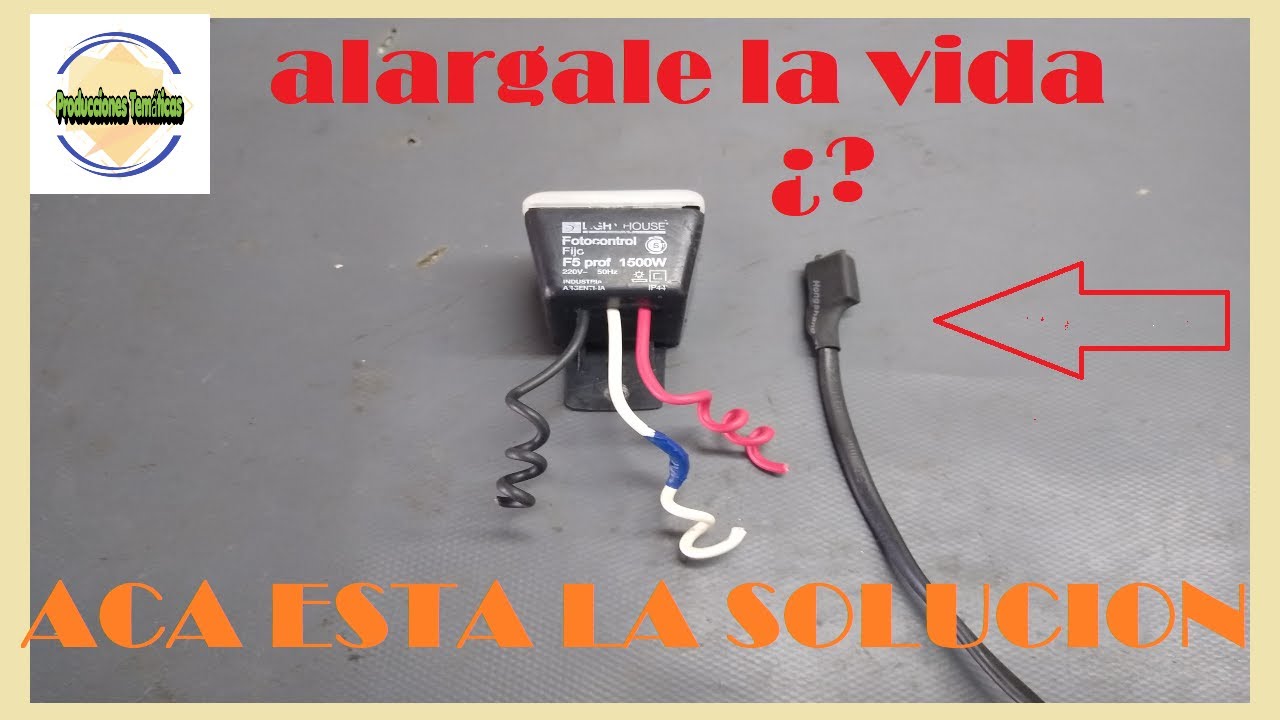 FOTOCELULA, FALLA Y SOLUCION ¡¡SIMPLE!!--PHOTOCELL, FAULT AND SIMPLE SOLUTION