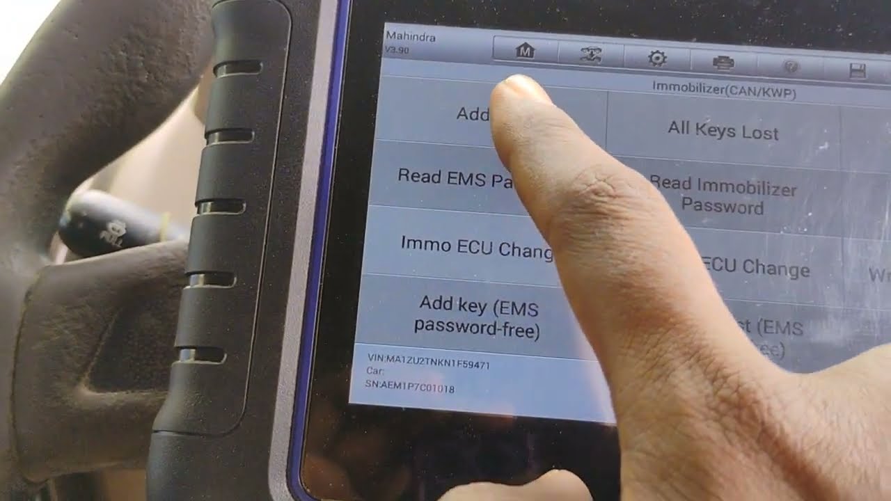 Bolero pickup BS6 "Security access failed" Fix this problem Add key programming by Autel 508