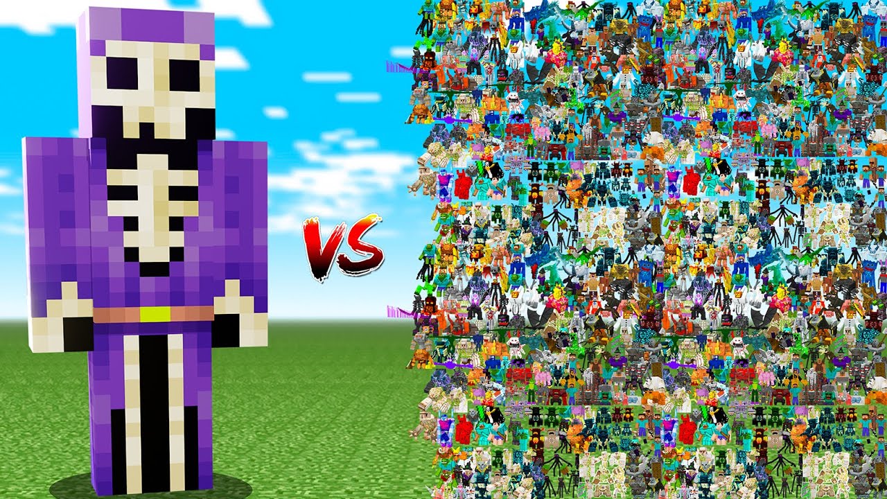 DREADLORD vs 500 RANDOM MOBS!